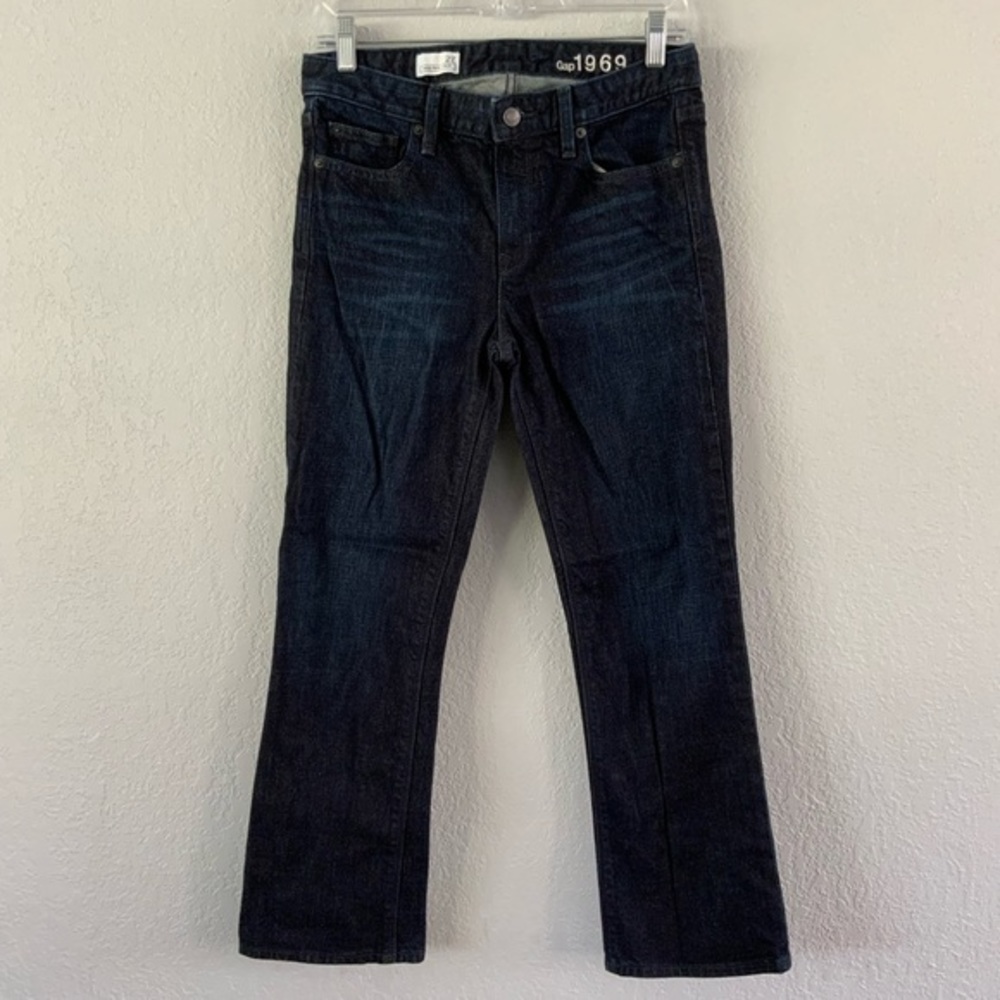 Gap Crop Jeans Dark Wash